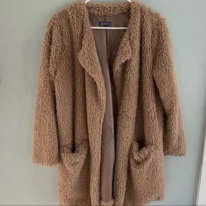 Oversized Teddy Coat